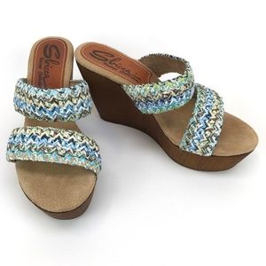 Sbicca Vintage Collection Lighthouse Wedge Sandals